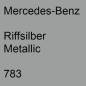 Preview: Mercedes-Benz, Riffsilber Metallic, 783.